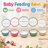 With Silicone Suction Cup Baby Feeding Bowl Ceramic Baby Dish  Baby Feeding