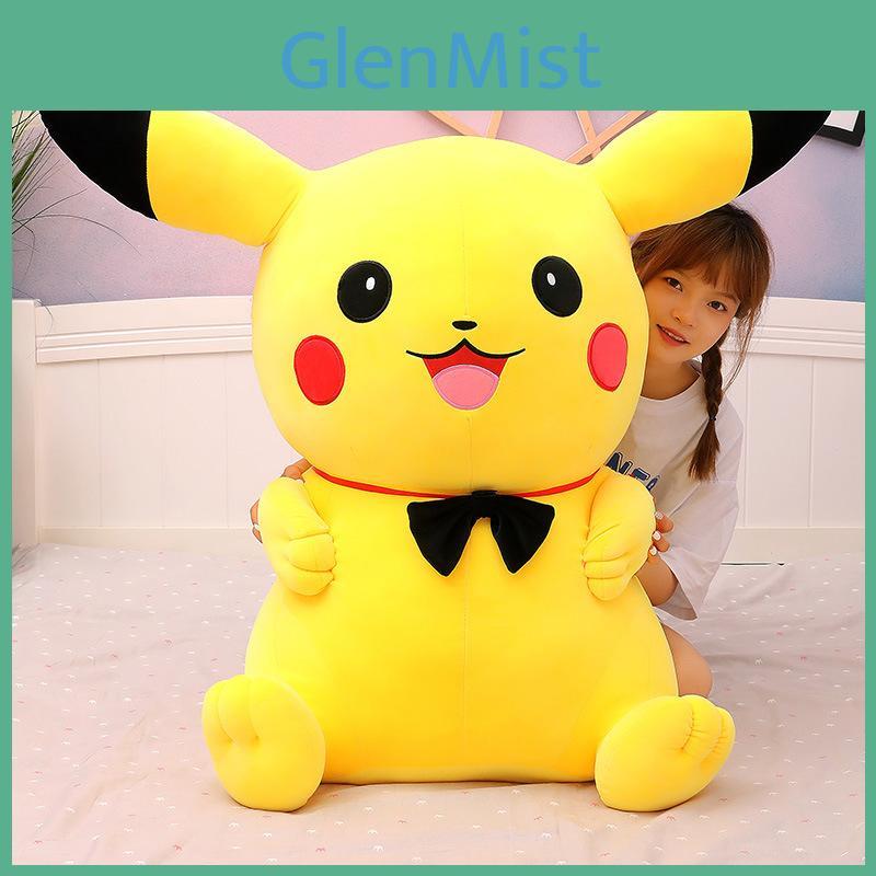 Pokmon Pikachu Plush Toy Bow Tie Stuffed Animal With Soft Pp Cotton For Kids Gift Special Characters Included