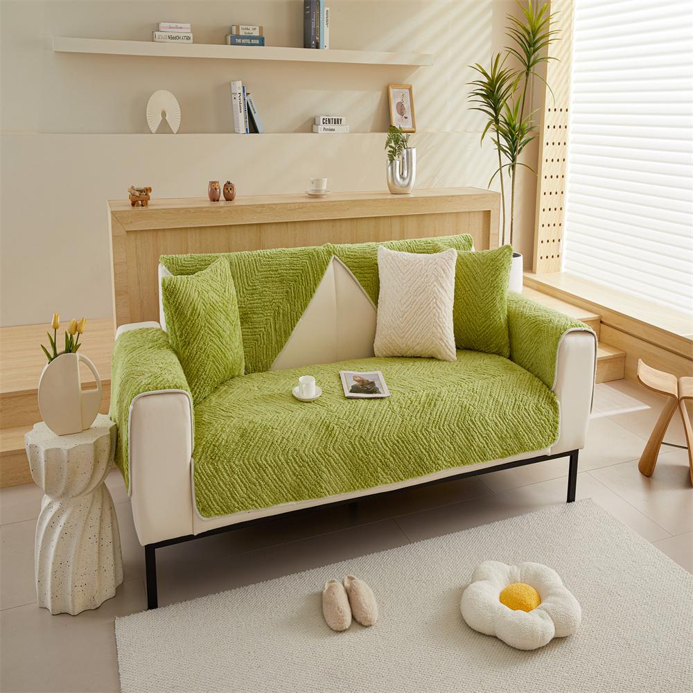 New High-end Non-slip Cushion Winter Cream Wind Thickened Cloth