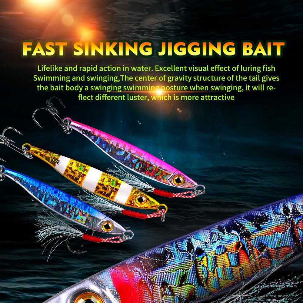 Lure Plate Lead Fish 7g 10g 15g 20g 30g Freshwater Sea Fishing Qiaozui Mandarin Fish Lure Sequins