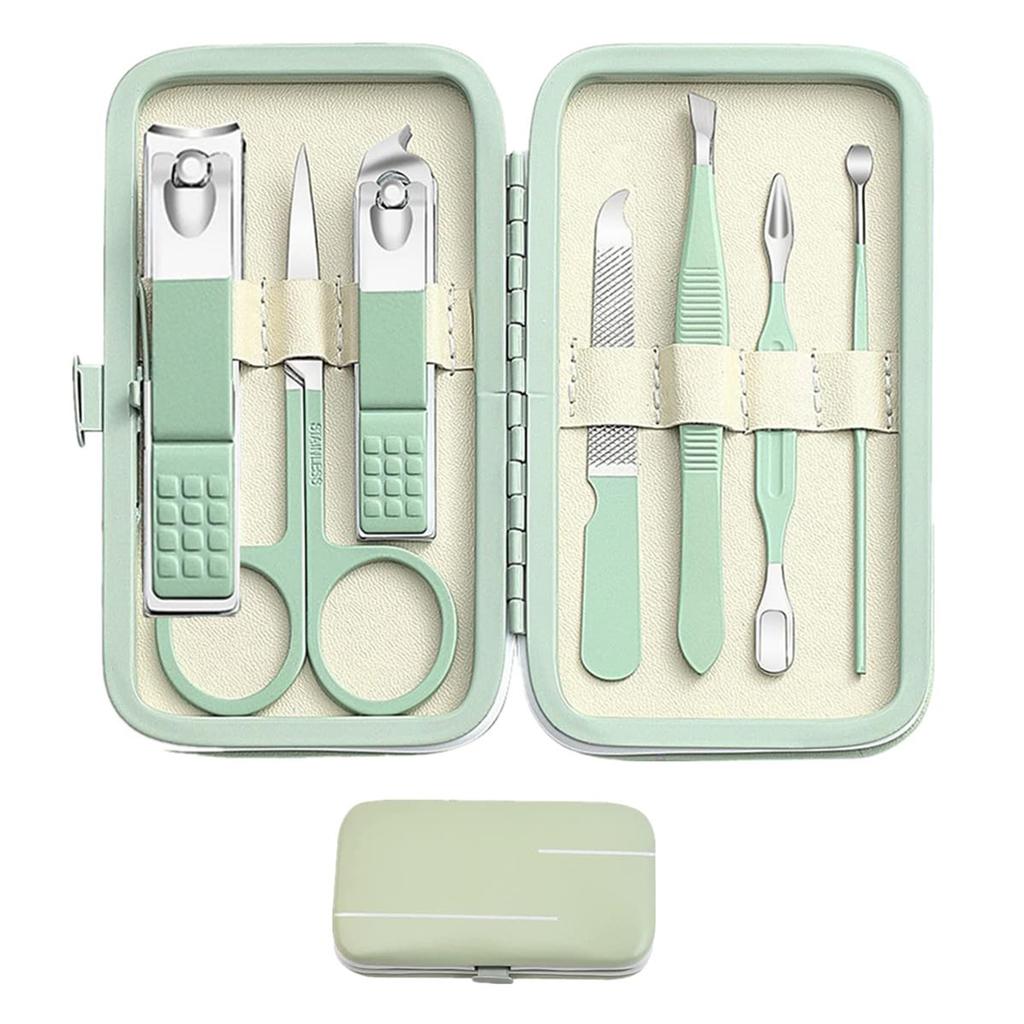 7-In-1 Nail Clipper Beauty Pliers With Portable Travel Case Manicure Pedicure Nail Care Set Personal Care Tools