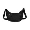 Casual Cloth Bag, Light and Versatile, Simple Commuter Messenger Bag, Male and Female Models, Student Popular Shoulder Bag, Dumpling Bag.