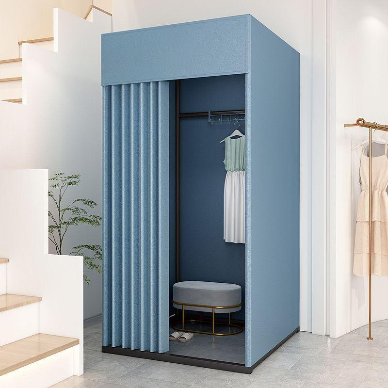 Portable Foldable Floor-Standing Changing Room for Clothing Stores