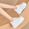 Women's Casual Single Shoes 2026 Spring/summer Season New Thick Soled Casual White Shoes Women's Shoes