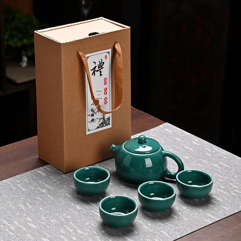 Xiaoyueya Xishi Ceramic Gongfu Tea Set