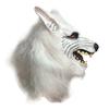 Halloween Horror Savage Wolf Head Mask Masquerade Fluffy Headgear Decoration