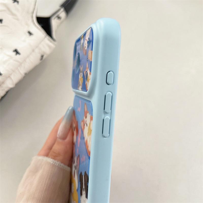 Cartoon Yuanbao Cat & Dog iPhone 17/16 Pro Max/15/14 Case
