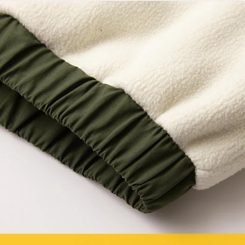 Pockets Solid Color Zipper Men's Clothing Cardigan Long Sleeve Coats Casual Fashion Autumn Winter Hoodies Turtleneck Tops