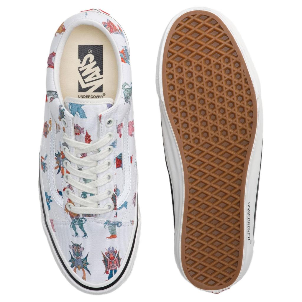 Vans X Undercover Old Skool 36 Monster Soft Comfortable Durable Lightweight Skate Shoes Unisex Sneakers Off-White VN000VANOFW1