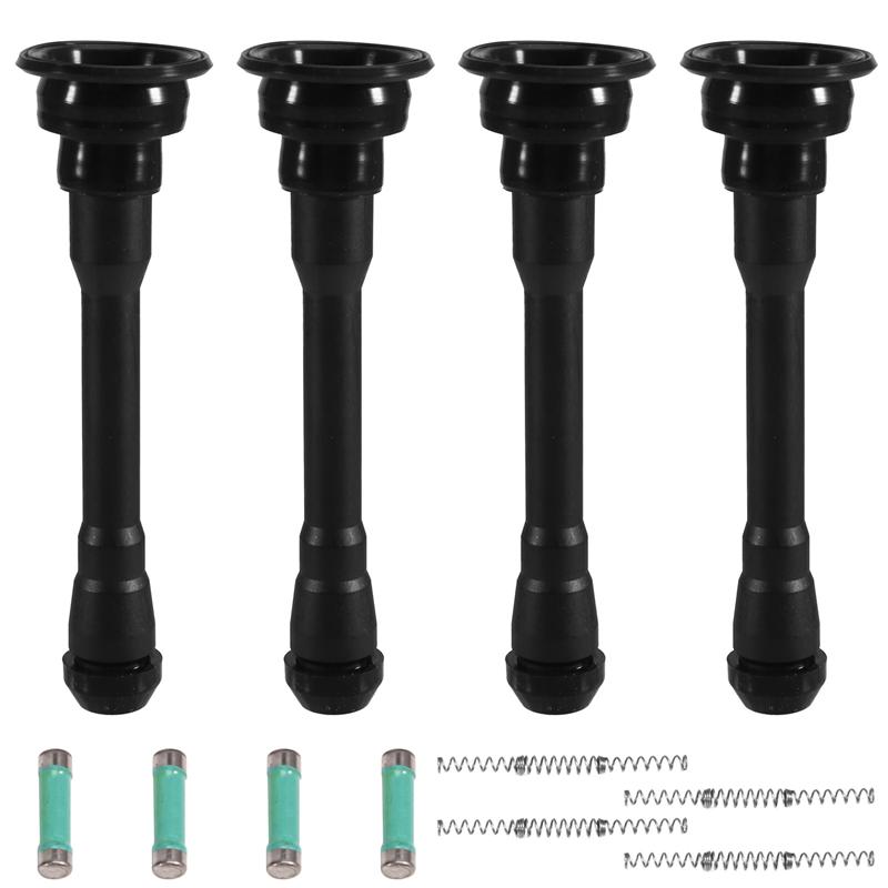 WO-4 Pcs 22448-1KT0A Ignition Coils Pack Boot 22448-JA00C For Nissan Sentra Infiniti Altima Rogue 22448-ED000 22448-JA00A чёрный