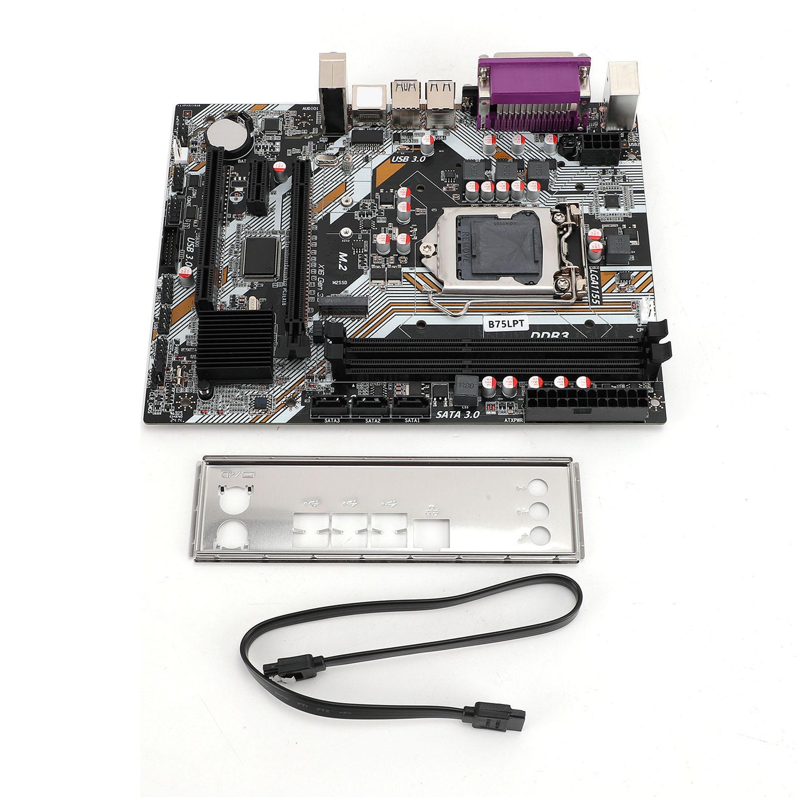 

B75LPT Motherboard Dual Channel DDR3 High Speed M.2 Hard Disk Interface RJ45 Gigabit Network Card