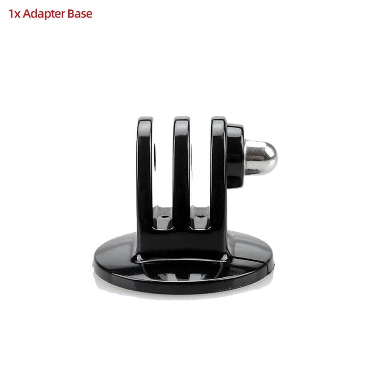 Tripod Adapter 1/4" Male to 1/4" Male to 3/8" Male Screw Connectors For GoPro Hero 13 12 11 10 9 Insta360 X5 X4 X3 DJI Action