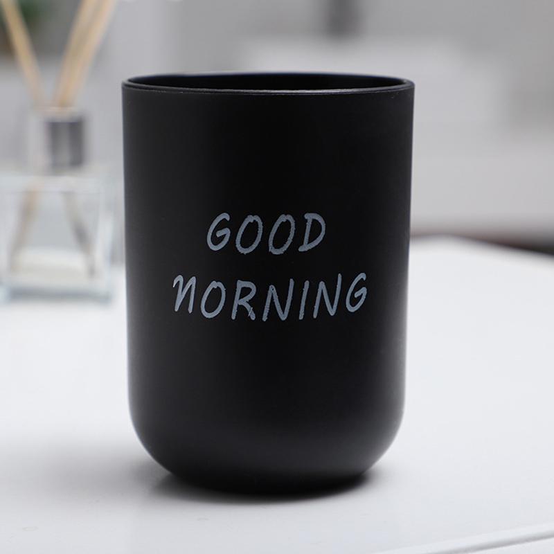 1Pc Portable Creative Washing Mouth Cups Plastic Home El Toothbrush Bathroom