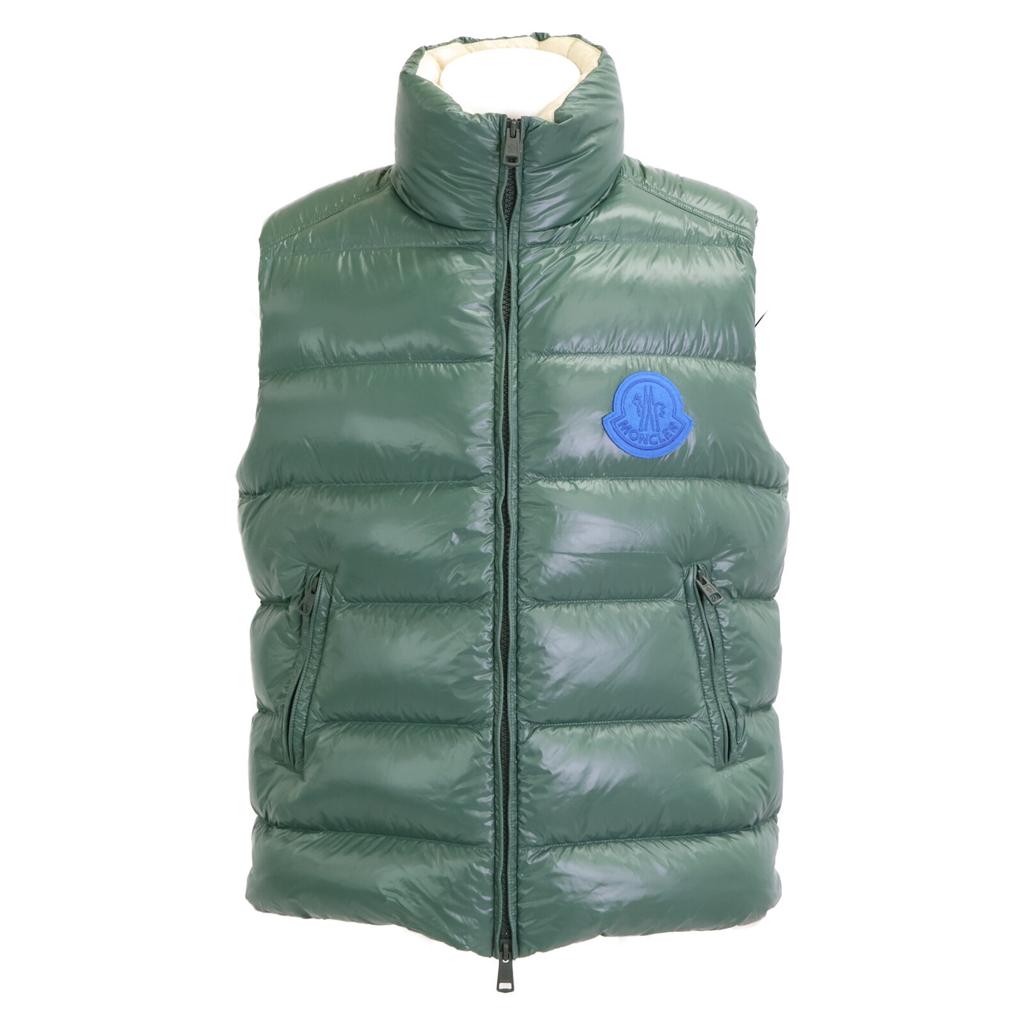 MONCLER [Excellent condition/22 year old] PARKE GILET Best 1 greenUsed