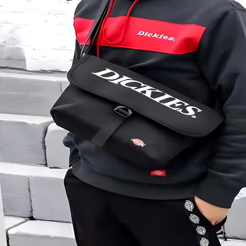 New Dickies Canvas Shoulder Bag Canvas Bag Crossbody Bag Regular Unisex Black 201U90LBB48BK02