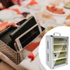 Phone Storage Cabinet Aluminum Alloy Lockable Locker for Repair Stores 48 Slots