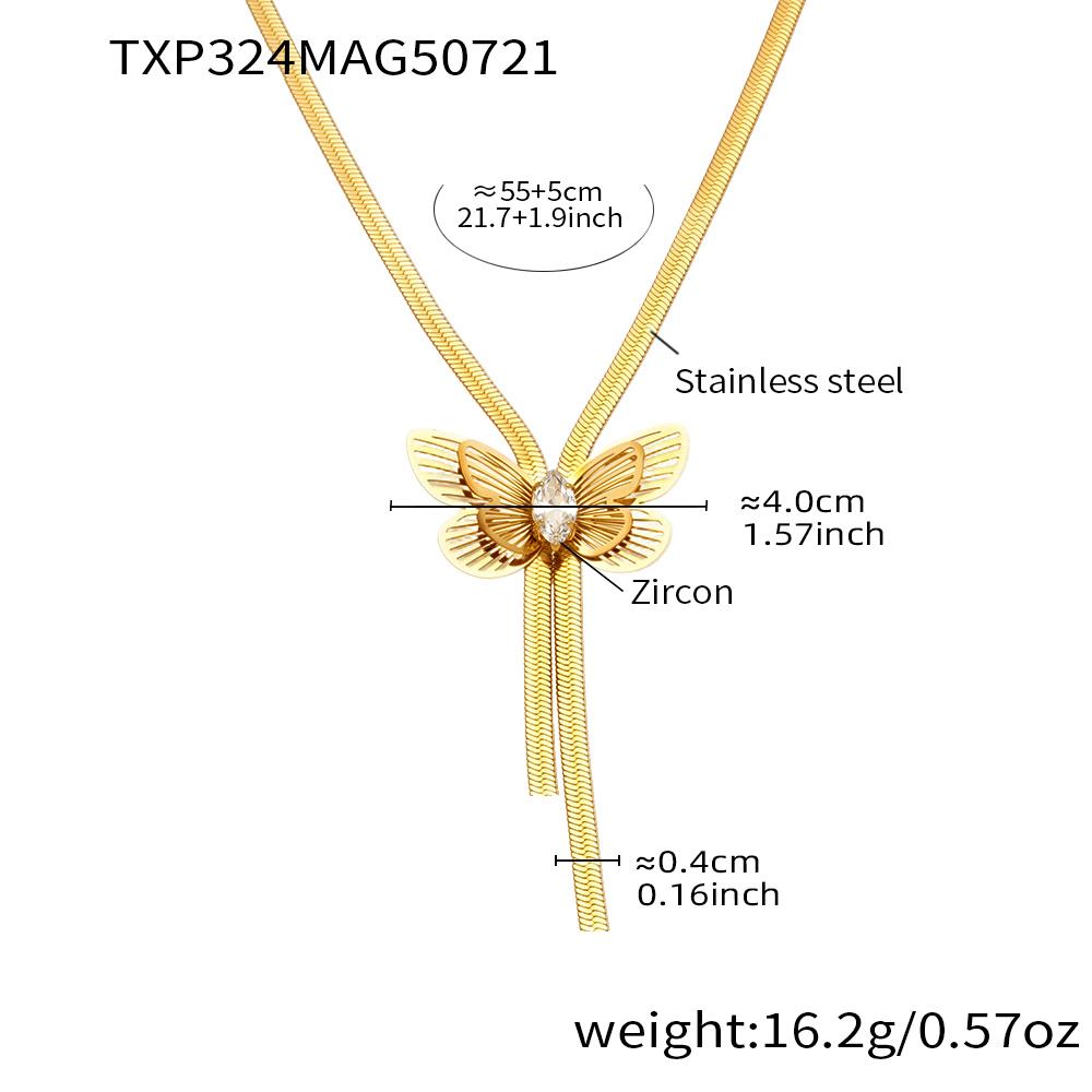 Flower Earrings Necklace Bracelet Ring In Stainless Steel Herringbone Chain Necklaces Bracelets Tassel Stud Earring For Women