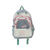 Schoolbag Korean version niche contrasting color cute backpack female new student large capacity casual backpack light travel double backpack