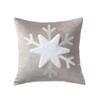Festive Christmas Pillow Cover Unfilled Throw Pillow Cover Xmas Sofa Pillowcase  Holiday Decor
