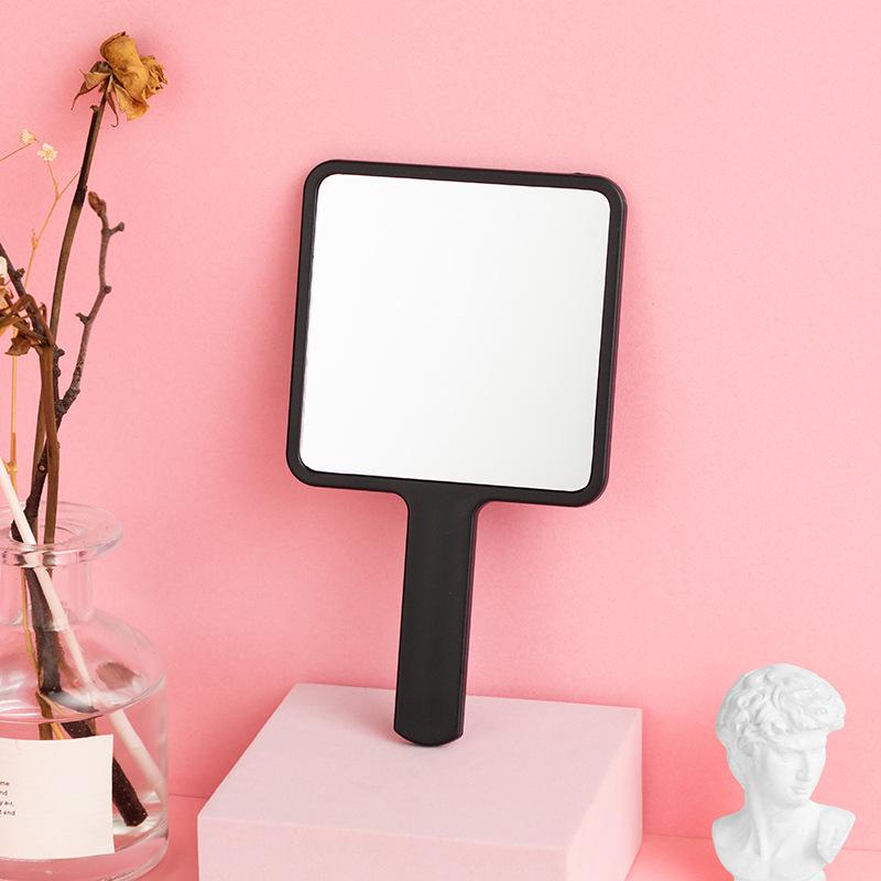 

Portable Custom Square Handheld Makeup Mirror for Travel and Desktop Use 9 x 16 x 0.45 cm