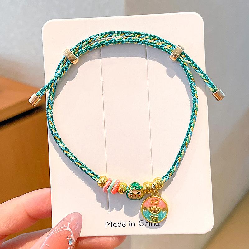 

Festival Colorful Rope Bracelet Handmade Woven Zongzi Hand Rope Adult Children Festival Bracelet Gift