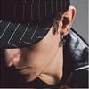 1 Pair Of Black Skull Head And Hoops Luxury Earrings of Men's Earring For Jewellery 2024,men's Stainless Steel Earring