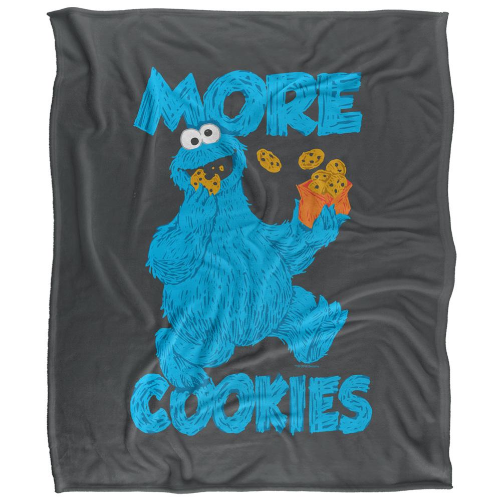 Sesame Street More Cookies Blanket