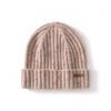 Pure Cashmere Hat Colored Dots Fluffy Bag Head Knitted Pullover Hat Autumn and Winter New Products for Men and Women To Keep Warm and Cold