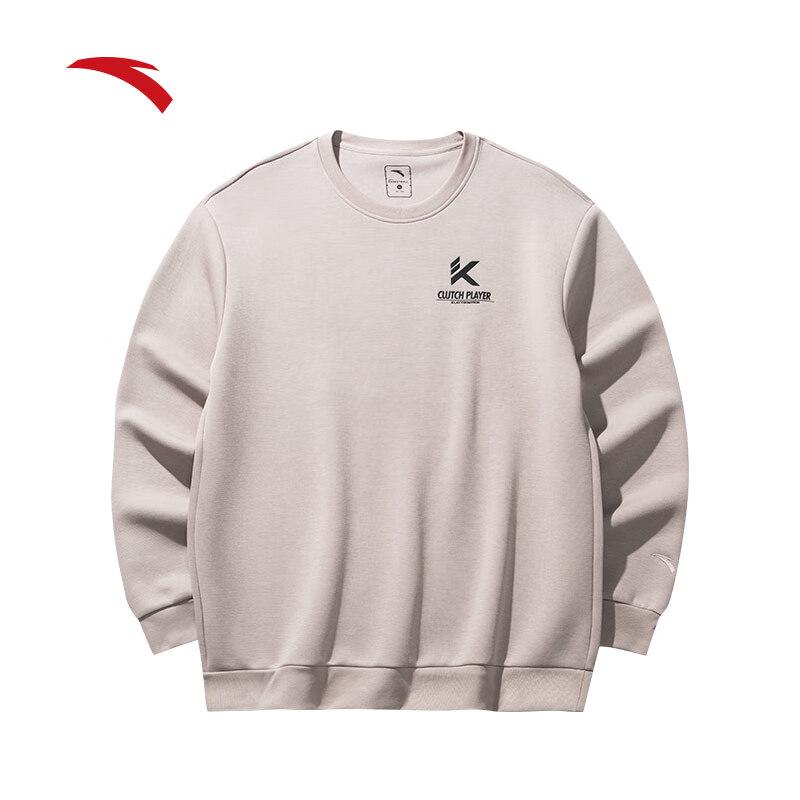 Anta KT Men s Crewneck Pullover Sweatshirt 175/L