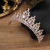Children's Crown Headband Girl Princess Birthday Gift Crown Temperament Headband Hair Accessories Wedding Crystal Fashion Accessories