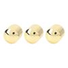 3 Pcs Electric Guitar Knob Exquisite Appearance Sturdy Metal Universal Guitar Potentiometer Replacement Knob