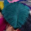50pcs Ostrich Feathers for Crafts Wedding Decoration Handicraft Accessories Table Centerpieces Carnival Plumas Decor Wholesale