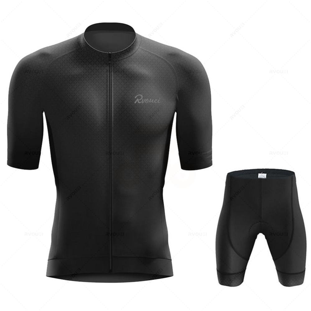 Maillot de Ciclismo 2026 Pro Team Rvouei Hombre Bicicleta Conjunto Ropa de Bicicleta de Carrera Traje Transpirable Ropa para Bicicleta de Montaña Ropa Deportiva