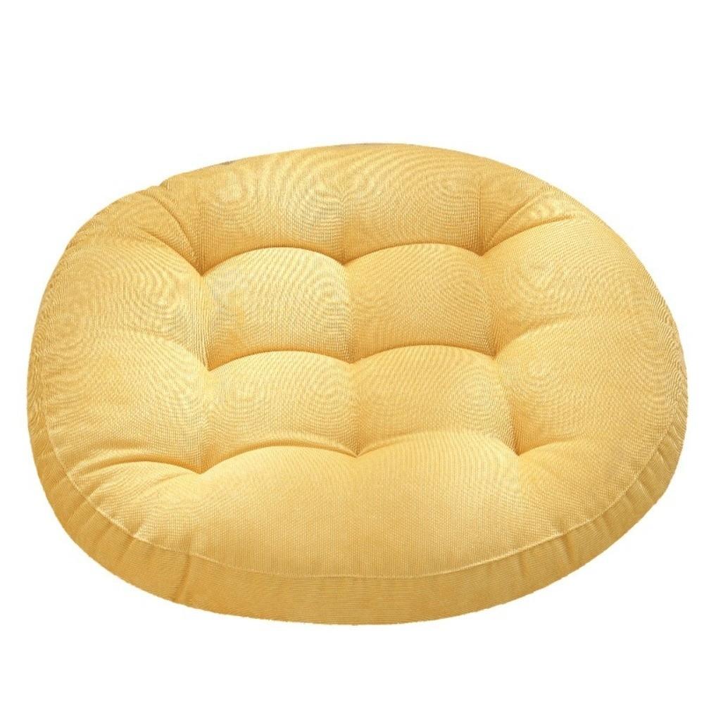 Round Office Chair Seat Cushions Corduroy Meditation Sitting Pillow New Tatami Mat Pad