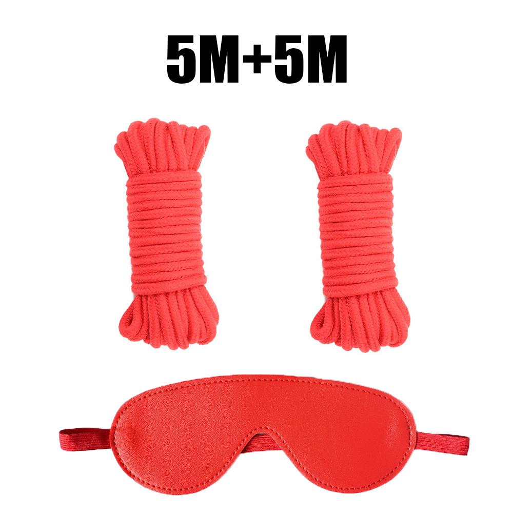 Soft Cotton Sex Ropes Bondage Rope Restraint Kit for Adult Sex Games Couple BDSM Strap Use for Restraints Game