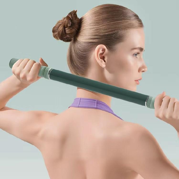 Multifunction Fitness Roller With Reinforced Steel Shafts Deeply Pressure Muscle Relief Compacts Travel Friendly Design