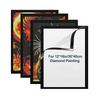 Self-Adhesive Magnetic Diamond Painting Frame for Canvas Diamond Artcraft Easy to Use