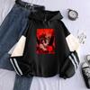 Anime Black Clover Asta Graphic Printed Hooded Men Women Manga Hoodies Casual Loose Sweatshirt Harajuku Unisex Streetwear