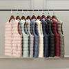 Spring, Autumn and Winter Down Jacket Women's Vest Slim Cardigan Light and Thin Women's Coat Collarless Vest Liner