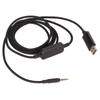 Headphone Sound Cable Replacement USB Gaming Headset Cord with in Line Volume Control Mute Button fo