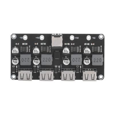 DC Buck Converter Module 4‑Way for QC2.0 QC3.0 Fast Charger USB Mobile Phone Charging Board