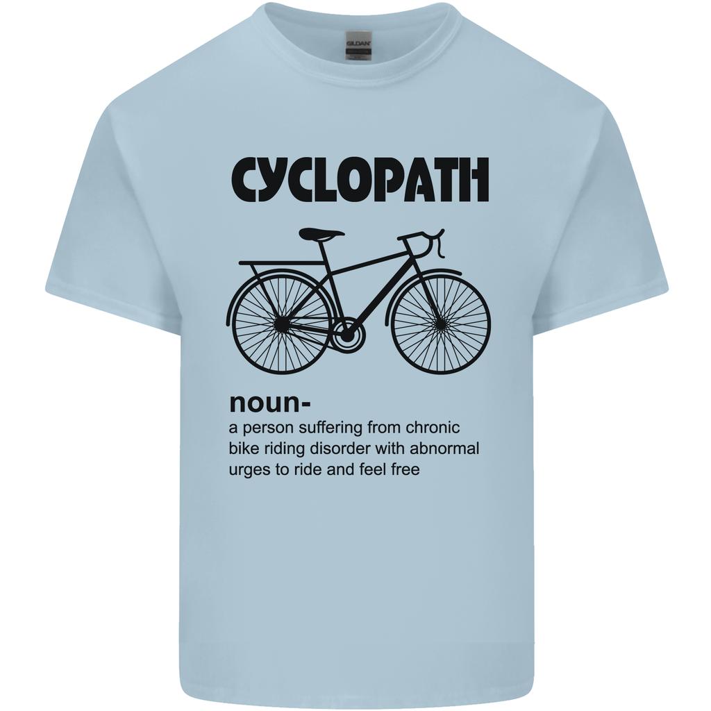 Cyclopath Vtipný Cyklista Cyklista Kolo Unisex Lehký Bavlněný Tričko