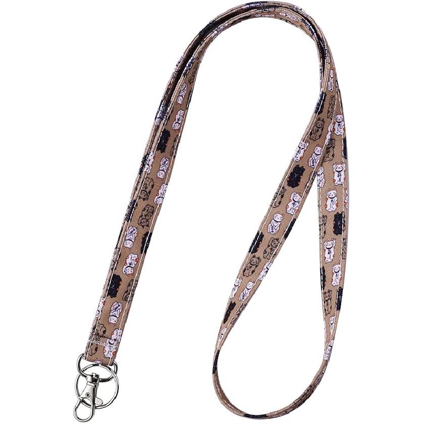 Otter Lanyard Gifts Lanyards for ID Badges Keys Long Neck Cute Cartoons Anime Otters Gift for Women Teacher Lanyard String for Kids