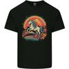A Unicorn and Fantasy Rainbow Unisexs Light Cotton TShirt