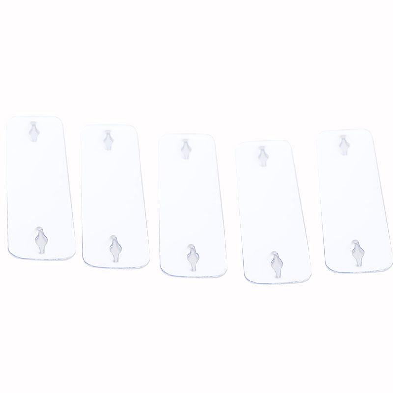 5Pcs Invisible Elegant Men Suit Practical Tie Clip Slices Keep Necktie In Place