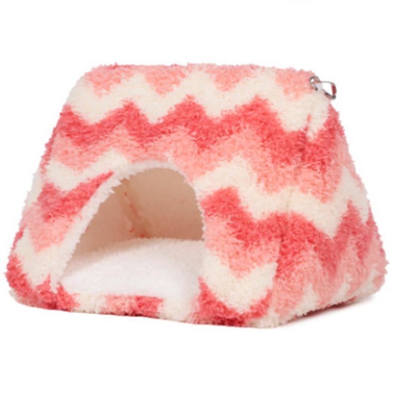 

Winter Warm Bird Cage Bird Perch Hammock Bed Tent for Parrots Conure Supplies Budgies Furry Blanket for Small Parrots Toy S