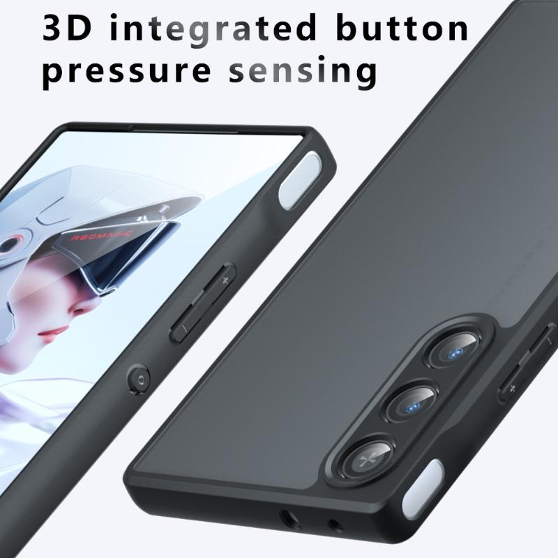 Matte Shockproof Soft Clear Case for ZTE Nubia RedMagic 10 Air 10 Pro Plus Red Magic 9s 9Pro Plus Acrylic Hard Bumper Back Cover