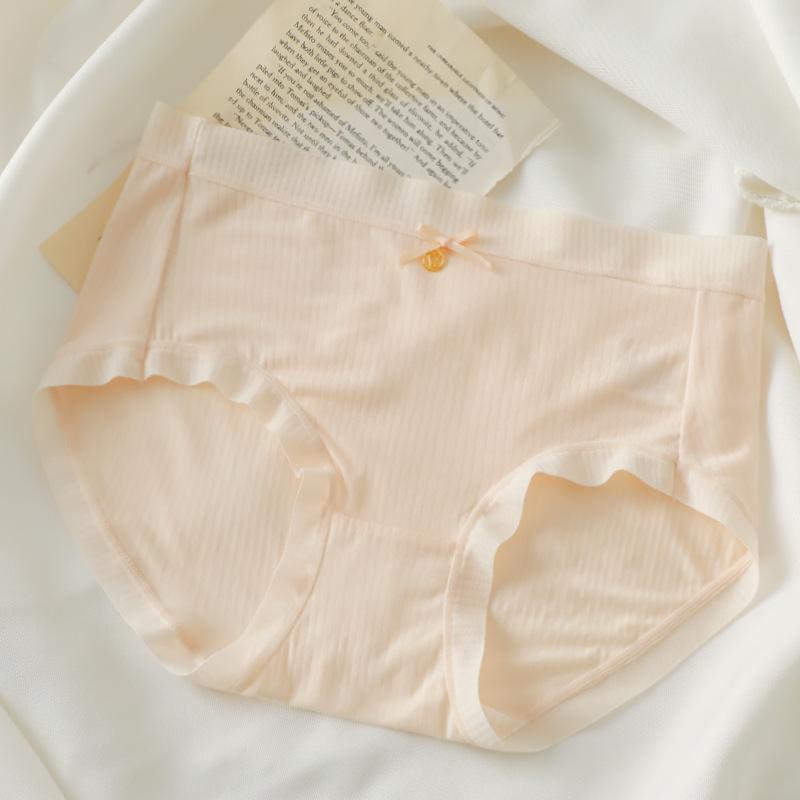 Breathable and Fashionable Classic Underwear Women's Cotton Women's Seamless Large Size Sexy Briefs with High Waist and Buttocks