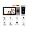 7 Inch WiFi Doorbell Camera Video Intercom 4 Wire Video Door Phone Intercom System for Villa Home Apartment