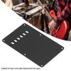 6 Holes Electric Guitar Back Cover Plate Guitar Parts Back Plate  For Electric Guitar
